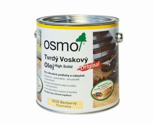 OSMO Tvrdý voskový olej bezbarvý 3032 0,75 l