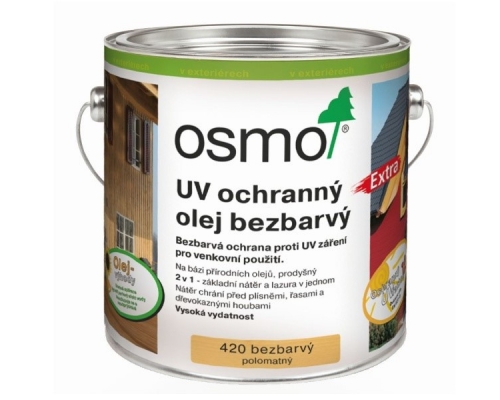 OSMO UV Ochranný olej EXTRA 420 2,5 l