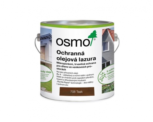 OSMO Terasový olej teak 007 0,75 l