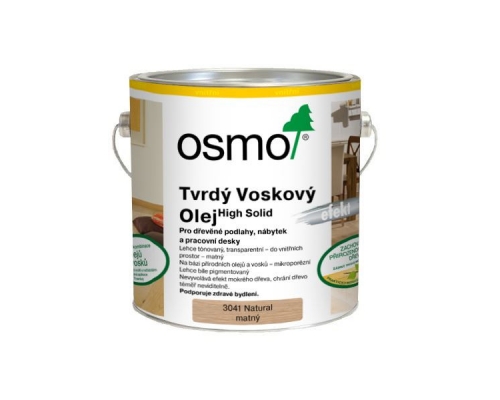 OSMO Tvrdý voskový olej natural 3041 0,75 l